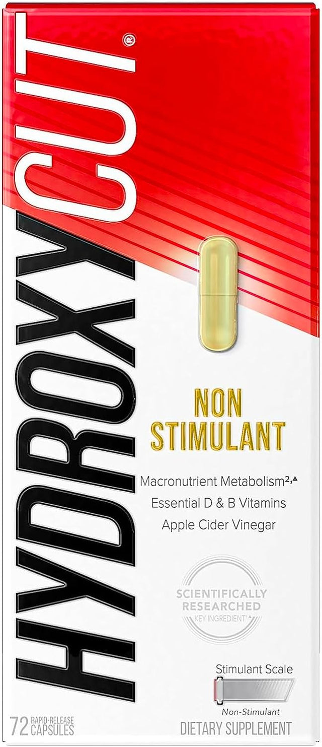 Weight Loss Pills for Women & Men Hydroxycut Non Stimulant Pro Clinical Non Stim Weight Loss Supplement Pills Apple Cider Vinegar to Lose Weight Metabolism Booster for Weight Loss, 72 Capsules