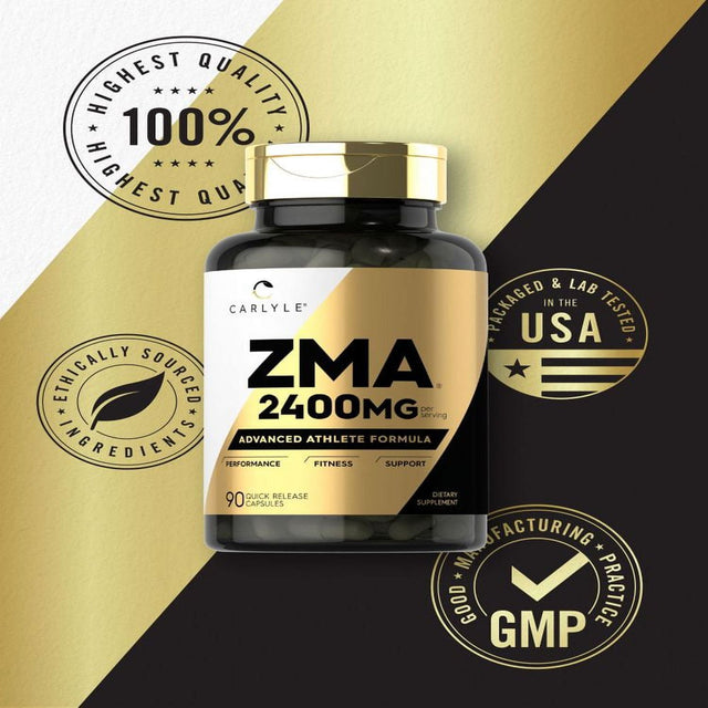 ZMA Supplement for Men & Women 2400Mg | 90 Count | by Carlyle