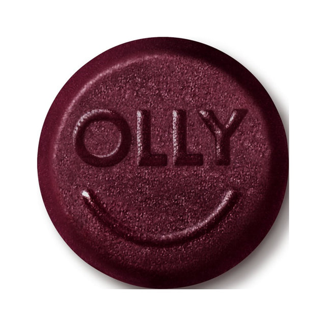 OLLY Glowing Skin Vitamin Gummy with Hyaluronic Acid, Supplement, Plump Berry, 50 Ct