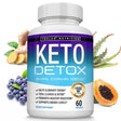 Toplux Keto Detox 1532Mg Natural Acai Colon Cleanser for Ketogenic Diet, Flush Toxins & Excess Waste Detox & Cleanse for Men and Women, 60 Capsules