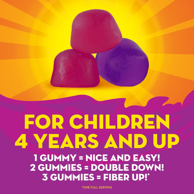 Metamucil Kids Fiber Gummies for Digestive Health, Mixed Berry Flavored, 72 Ct