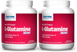 Jarrow Formulas L-Glutamine - 2.2 Lb Powder, Pack of 2 - Amino Acid for Digestive & GI Health - Supports Muscle Tissue & Immune Function - 100% L-Glutamine - Approx. 1000 Total Servings