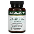 Nutramedix Serrapeptase with Inulin, 120 Vegetable Capsules