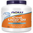 NOW Supplements, Cod Liver Oil 650 Mg, Excellent Source of Vitamins a and D-3, 250 Softgels