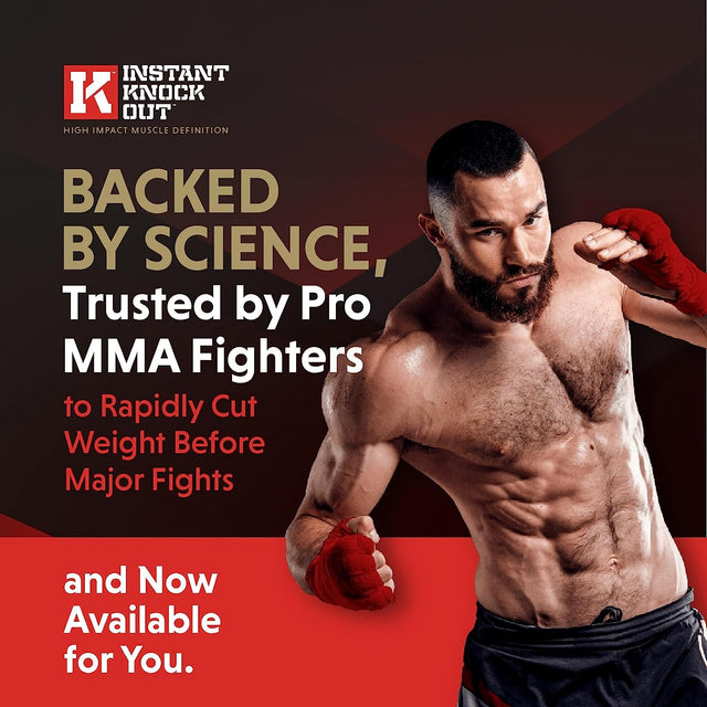 Instant Knockout Fat Burner for Men & Women - All Natural Ingredients with Glucomannan, Green Tea Extract, Cayenne Pepper Seeds and More