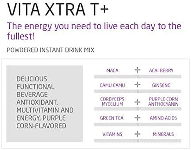 Zeallife New & Improved Zeal Wellness Formulahealthy Life W. Stable Endurance by Fuxion Vita Xtra T W. Zero Sugar - Clean Energy Drink,Natural Occured Caffeine,Easy-On-The-Go, 28 Count (Pack of 1)