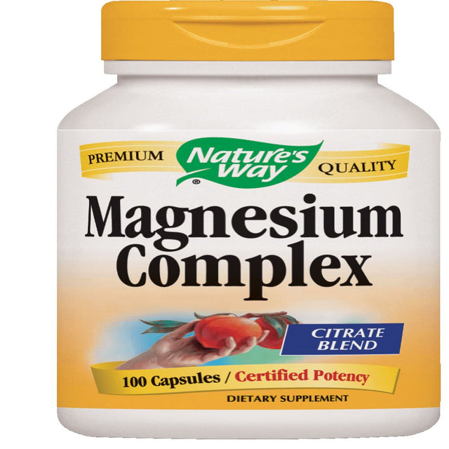 Nature'S Way Magnesium Complex, 100 Ct