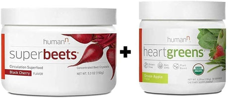 Humann Superbeets Black Cherry Powder & Heartgreens Powder