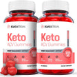 (2 Pack) Keto Bites Keto ACV Gummies - Supplement for Weight Loss - Energy & Focus Boosting Dietary Supplements for Weight Management & Metabolism - Fat Burn - 120 Gummies