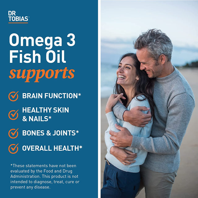 Dr. Tobias Omega 3 Fish Oil and Colon 14 Day Cleanse for Improved Digestion and Overall Health