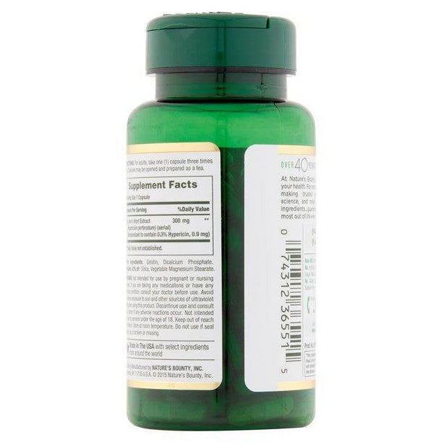 Nature'S Bounty St. John'S Wort 300 Mg Capsules 100 Ea (Pack of 2)