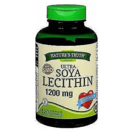 Nature'S Truth Ultra Soya Lecithins Heart Health Relief, 120Ct, 5-Pack