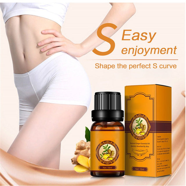 NIUREDLTD Oil Massage Oil for Skin Belly Oil for Warming Muscle Massage Oil Aroma Oil Body Massage Oil 10/30Ml