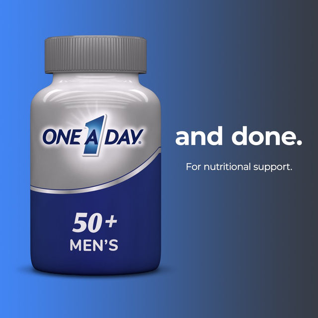 One a Day Men'S 50+ Multivitamin Tablets, Multivitamins for Men, 65 Ct