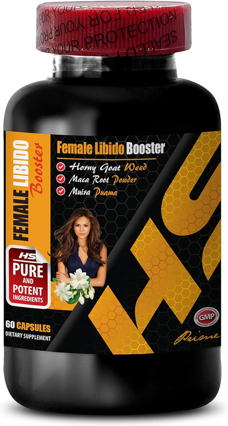 Women Libido Supplement - FEMALE LIBIDO BOOSTER - NATURAL FORMULA - Female Sex Drive Pills, Female Libido Enhancer Supplement, Womens Multivitamin, Womens Libido Fast Acting, 1 Bottle 60 Capsules