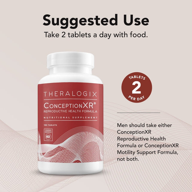 Theralogix Conceptionxr Reproductive Health Men’S Fertility Supplement, 90 Day Supply