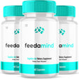 (3 Pack) Feedamind - Brain Boost Supplement - Dietary Supplement for Focus, Memory, Clarity, & Energy - Advanced Cognitive Support Formula for Maximum Strength - 180 Capsules