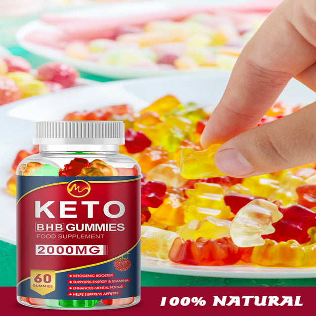 Minch Keto Bhb Gummies 2000Mg Apple Cider Vinegar with MCT Oil, Weight Loss Keto Gummies Supplement