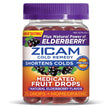 Zicam Cold Remedy Zinc Medicated Fruit Drops, Elderberry Homeopathic Cold Shortening Medicine, 25 Ct