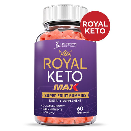 (3 Pack) Royal Keto Max Gummies Dietary Supplement 180 Gummys