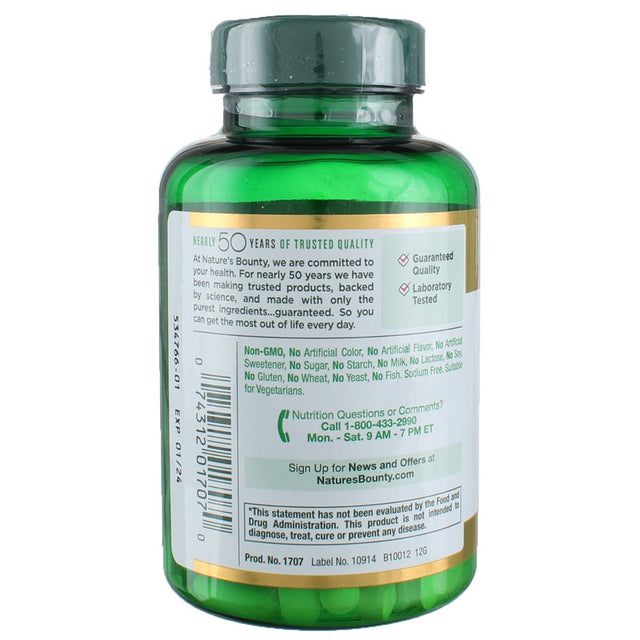 Nature'S Bounty Vitamin C 1000 Mg Caplets 100 Each