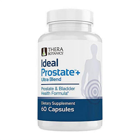 Ideal Prostate plus Ultra Support Supplement Powerful Prostate Supplement for Men Natural Prostate Relief with Saw Palmetto, Beta Sitosterol, Lycopene, Zinc, Horsetail & Vitamin D3 60 Capsules