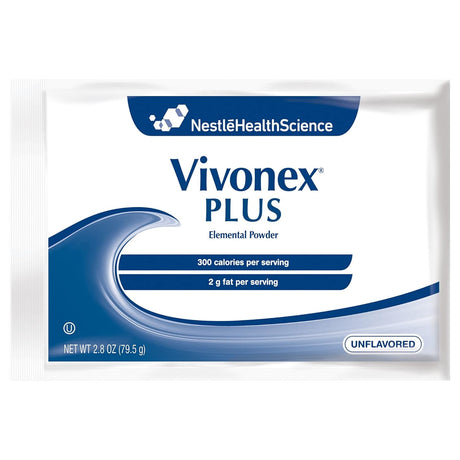 Vivonex plus Unflavored 2.8 Oz. Individual Packet Powder, 07129800 - Case of 36