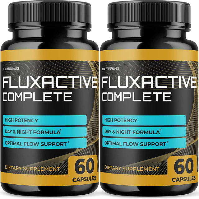 (2 Pack) Fluxactive Complete Package Fluxactive Complete for Prostate Health Flu