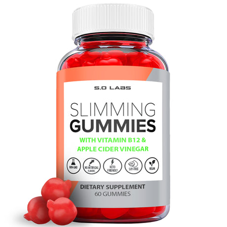 (1 Pack) Slimming Gummies It Works for Weight Loss,Slimming Gummies It Works with Apple Cider Vinegar,Slimming Gummies It Works Bajar De Peso,Slimming Gummies It Works for Women and Men (60 Gummies)