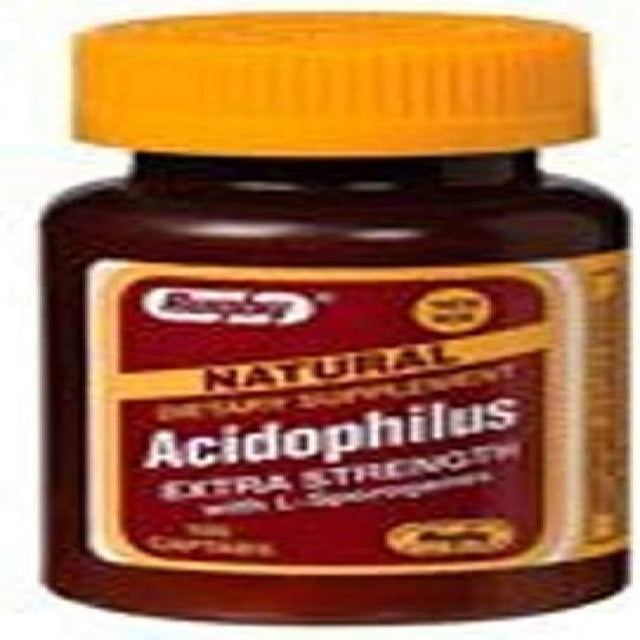 Rugby Acidophilus Extra Strength W/ L-Sporogenes 100 Captabs