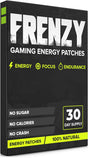 Wellness Tree Frenzy Gaming Patches - Energy, Focus and Endurance - Focus and Reaction - Streamers & Gamers 100% Natural Patch (30 Day Supply)