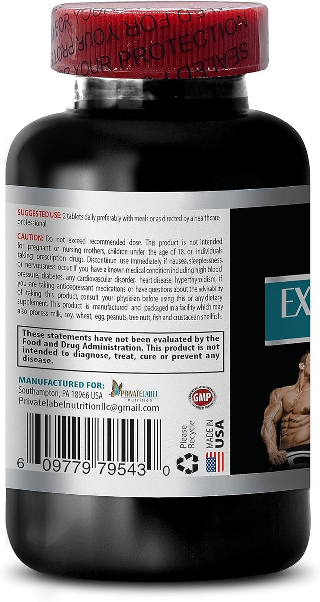 Libido Increase - Extreme Male Pills 2185 Mg - Extra Strength Formula - Tribulus Supplements for Men, Male Enhancement Vitamins, Stamina Pills for Men Sex, Energy Supplements for Men, 1B 60 Tablets