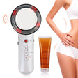 Weight Burning Massager,Body Slimming Massager,3 in 1 Ultrasonic RF Cellulite Remover Machine with 300Ml Gel for Belly Arm and Leg