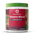 Amazing Grass Greens Blend Superfood: Super Greens Powder Smoothie Mix with Organic Spirulina, Chlorella, Beet Root Powder, Digestive Enzymes, Prebiotics & Probiotics, Berry, 30 Servings