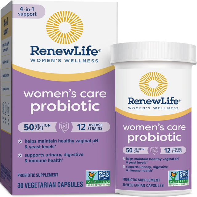 Renew Life Ultimate Flora Women'S Capsule Vaginal Probiotic for Immune Health, 30 Count