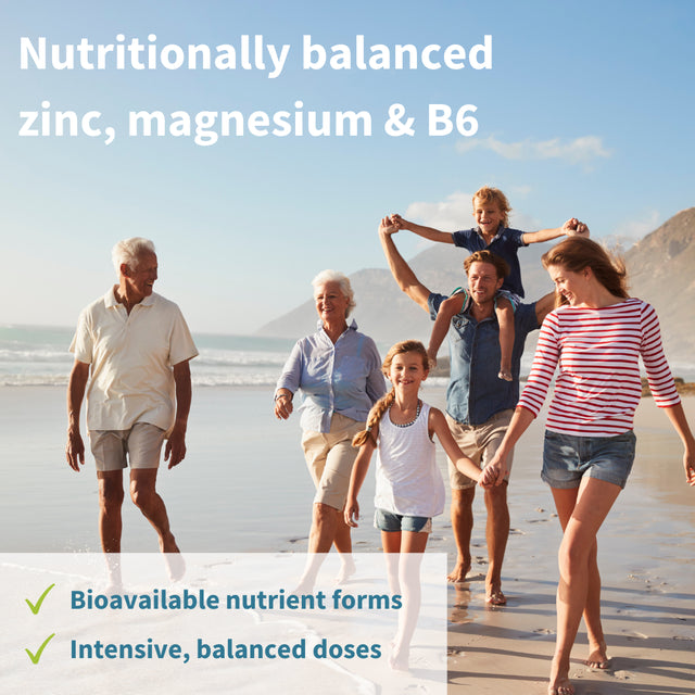 Igennus Neurobalance Zinc Picolinate, Magnesium & Vitamin B6, Vegan, 120 Tablets