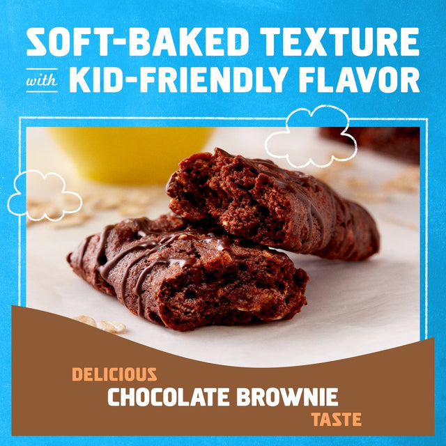 CLIF Kid Zbar - Chocolate Brownie - Soft Baked Whole Grain Snack Bars - USDA Organic - Non-Gmo - Plant-Based - 1.27 Oz. (6 Pack)