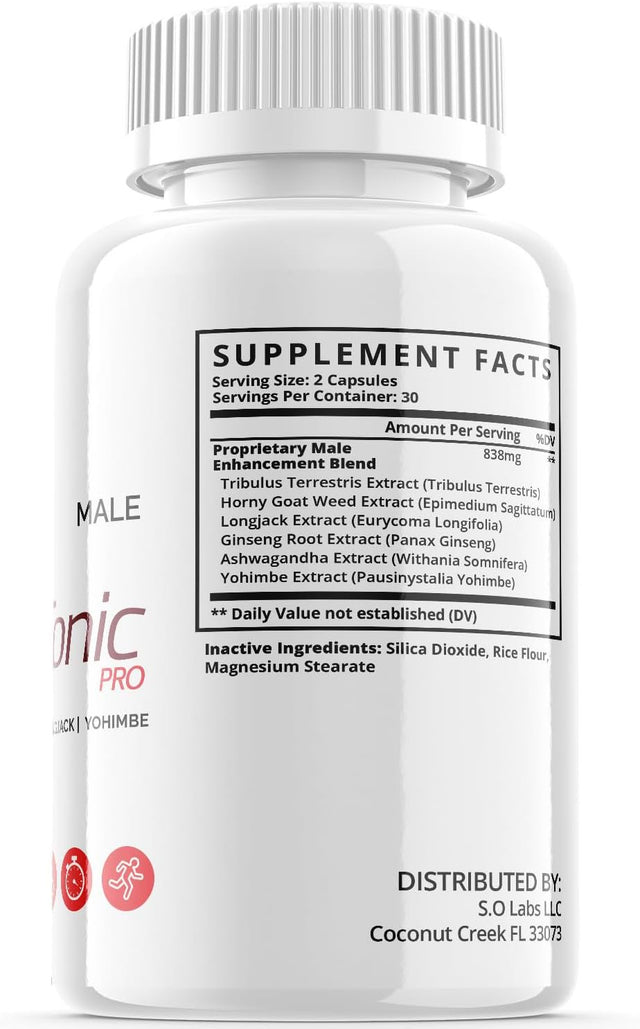 (3 Pack) Alpha Tonic - Dietary Supplement - 180 Capsules