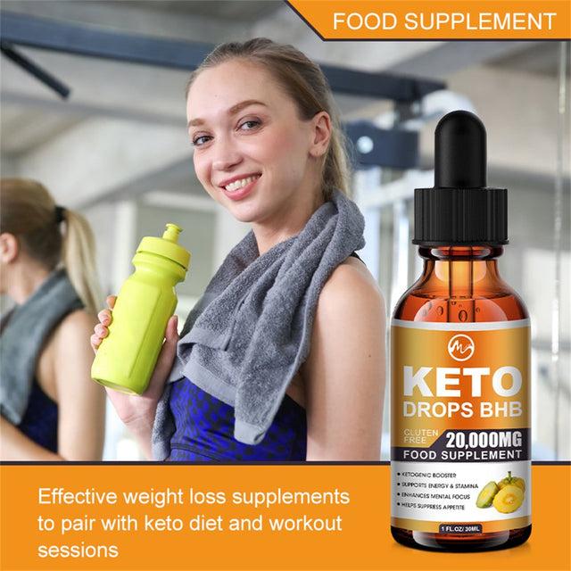 Minch Keto Drops Diet Supplement 30ML- Fat Burn- Boost Metabolism 20,000MG