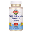 KAL GABA L-Theanine Stress B Lozenge | Healthy Relaxation, Mood & Focus Support | B Complex Vitamins | Natural Mango Tangerine Flavor | 100 Lozenges