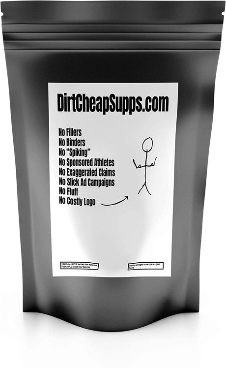 Dirtcheapsupps Pre Workout (30 Servings) Orange - Increase Pump and Energy