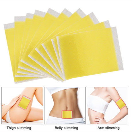 Mgaxyff Sleeping Slim Patch,10Pcs Slimming Fat Sleeping Slim Patches Weight Loss Stickers