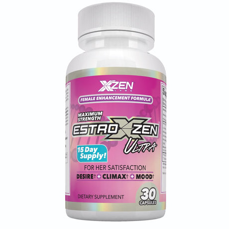 XZEN Estroxzen Ultra Female Enhancement Supplement Libido, Desire, Sex Pills for Women 30 Capsules