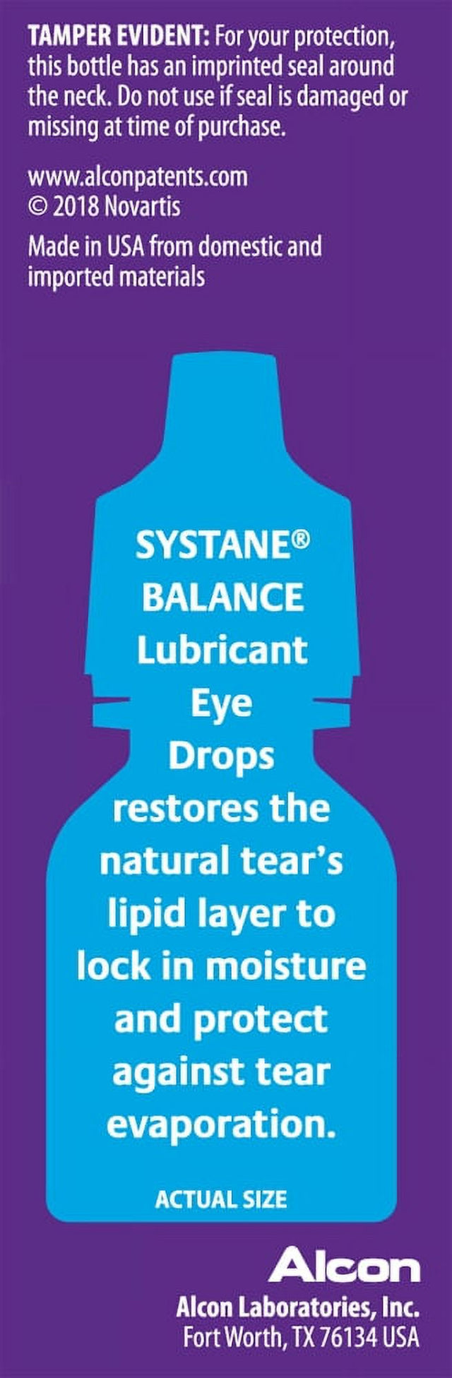 Systane Eye Lubricant, Alcon 00065143302, 1 Count