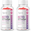 (2 Pack) Algarve Keto ACV Gummies - Supplement for Weight Loss - Energy & Focus Boosting Dietary Supplements for Weight Management & Metabolism - Fat Burn - 120 Gummies