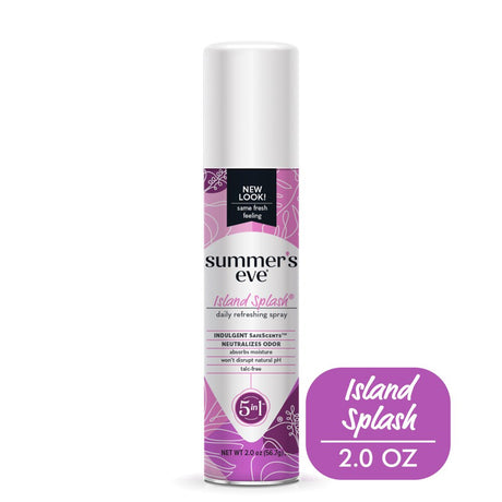 Summer'S Eve Island Splash Daily Refreshing Feminine Spray, 2 Oz