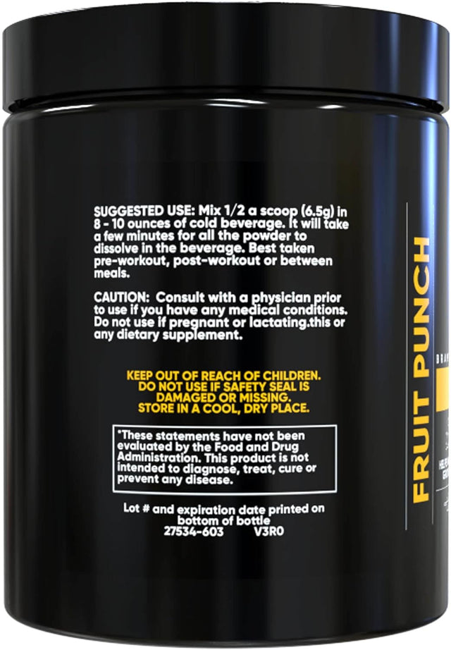 BCAA | 2:1:1 Branch Chain Amino Acid (Fruit Punch) - 30 Day