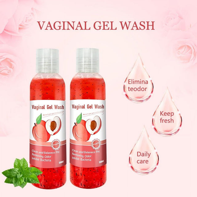 2PCS Feminine Wash for Women, Yoni Wash for Vaginal Ph Balance Remove Odor Moisturizing Hygiene Vagina Wash Feminine for Women Sensitive Skin Safe