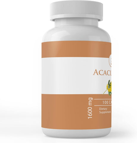 Pure Original Ingredients Acacia Fiber, (100 Capsules) Pure, No Additives or Fillers, Lab Verified