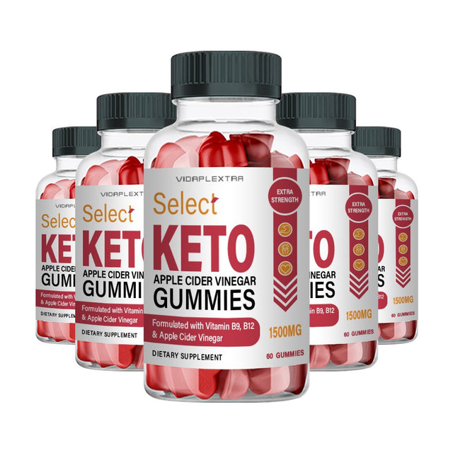 Select Keto Gummies - Select Keto Apple Cider Vinegar Gummies (5 Pack)